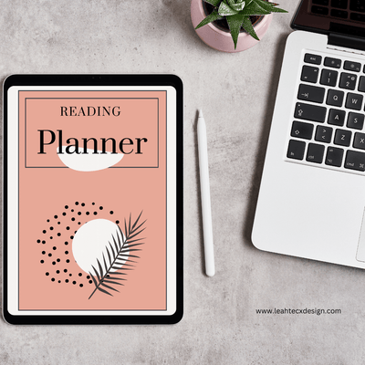 digital reading planner - Leah Tecx Design