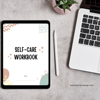 self care planner printable - Leah Tecx Design