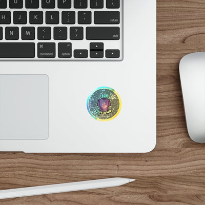 Rainbow Effect Custom Holographic Vinyl Stickers Paper products- Leah Tecx Design