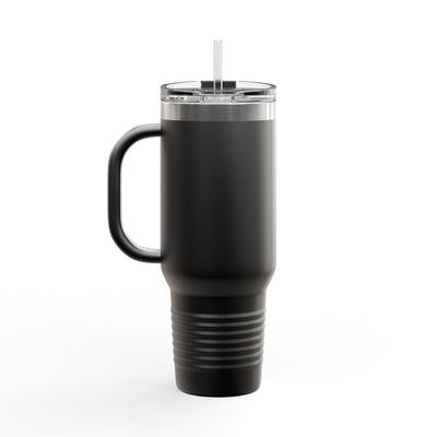 Adventure-Ready 40oz Insulated Travel Mug with Straw & Lid Mug- Leah Tecx Design