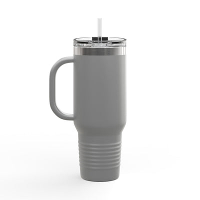 Adventure-Ready 40oz Insulated Travel Mug with Straw & Lid Mug- Leah Tecx Design
