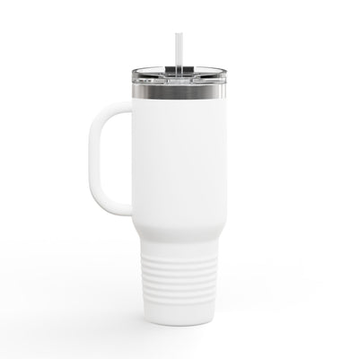 Adventure-Ready 40oz Insulated Travel Mug with Straw & Lid Mug- Leah Tecx Design