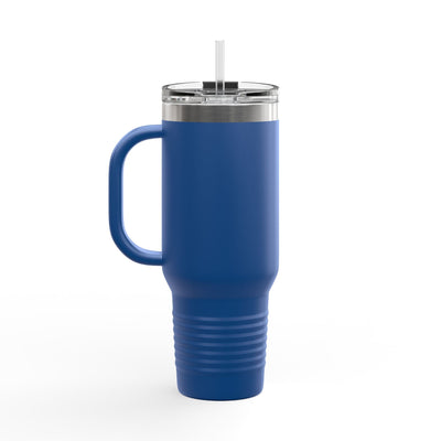 Adventure-Ready 40oz Insulated Travel Mug with Straw & Lid Mug- Leah Tecx Design