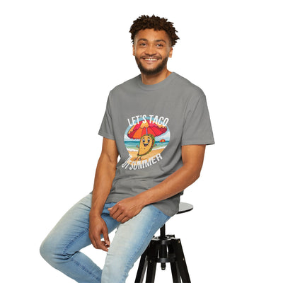 Summer Taco Unisex Tee - Taco 'Bout It! T-Shirt- Leah Tecx Design