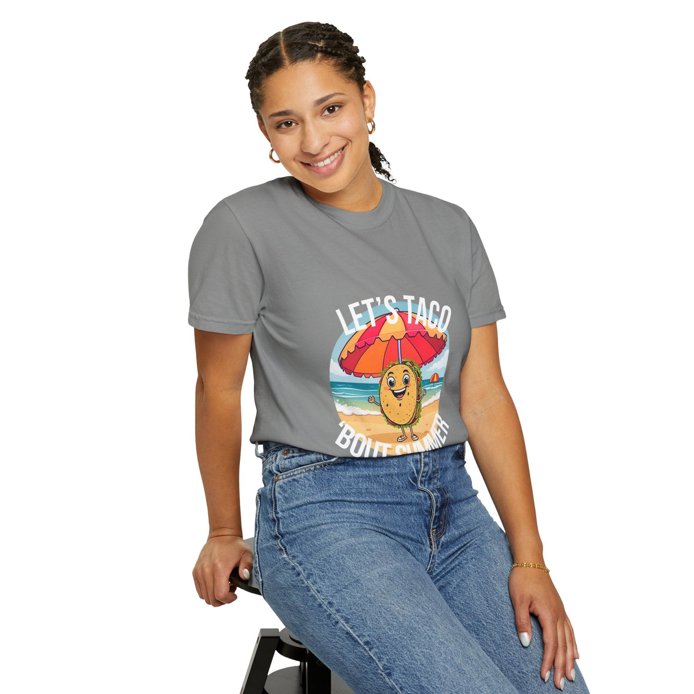 Summer Taco Unisex Tee - Taco 'Bout It! T-Shirt- Leah Tecx Design