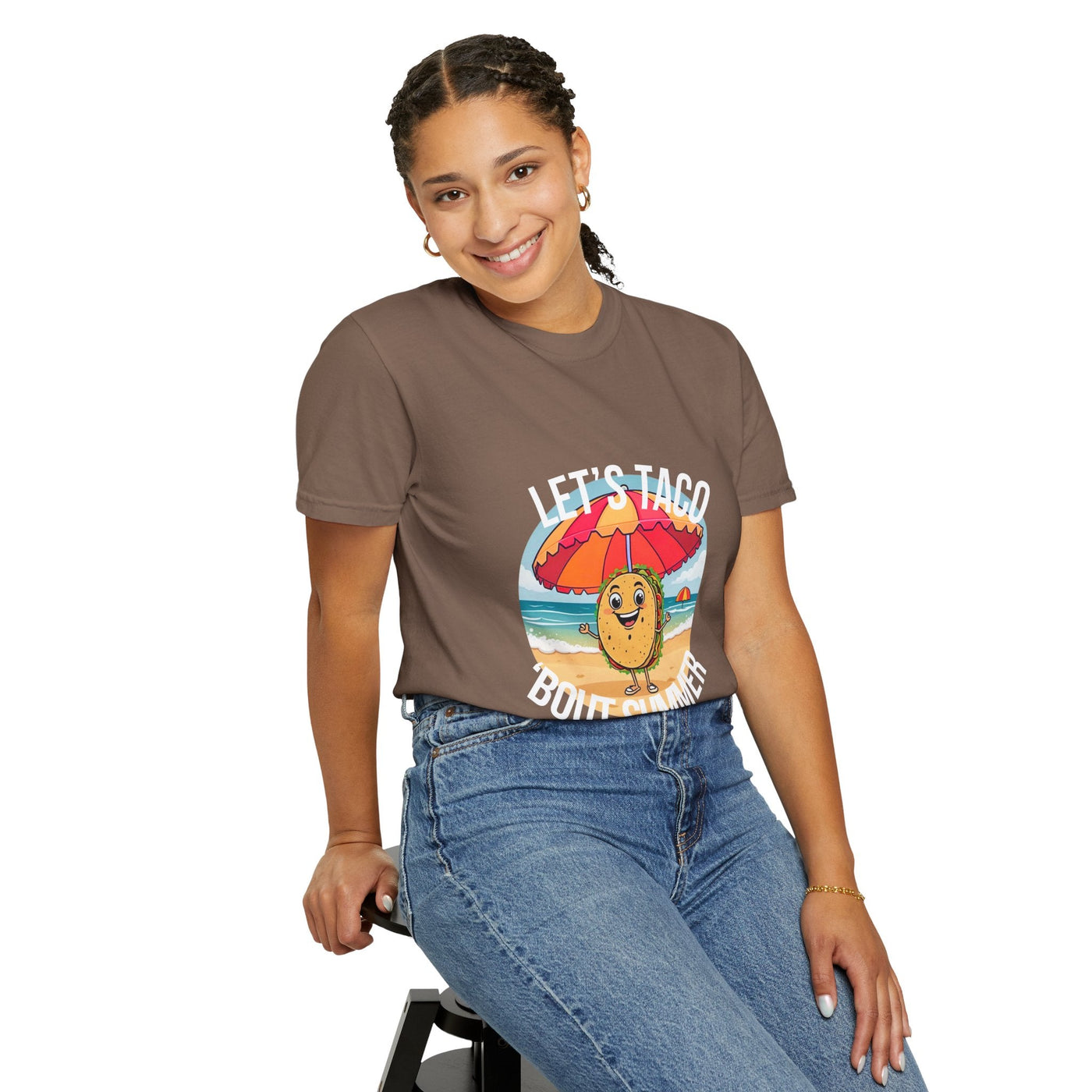 Summer Taco Unisex Tee - Taco 'Bout It! T-Shirt- Leah Tecx Design