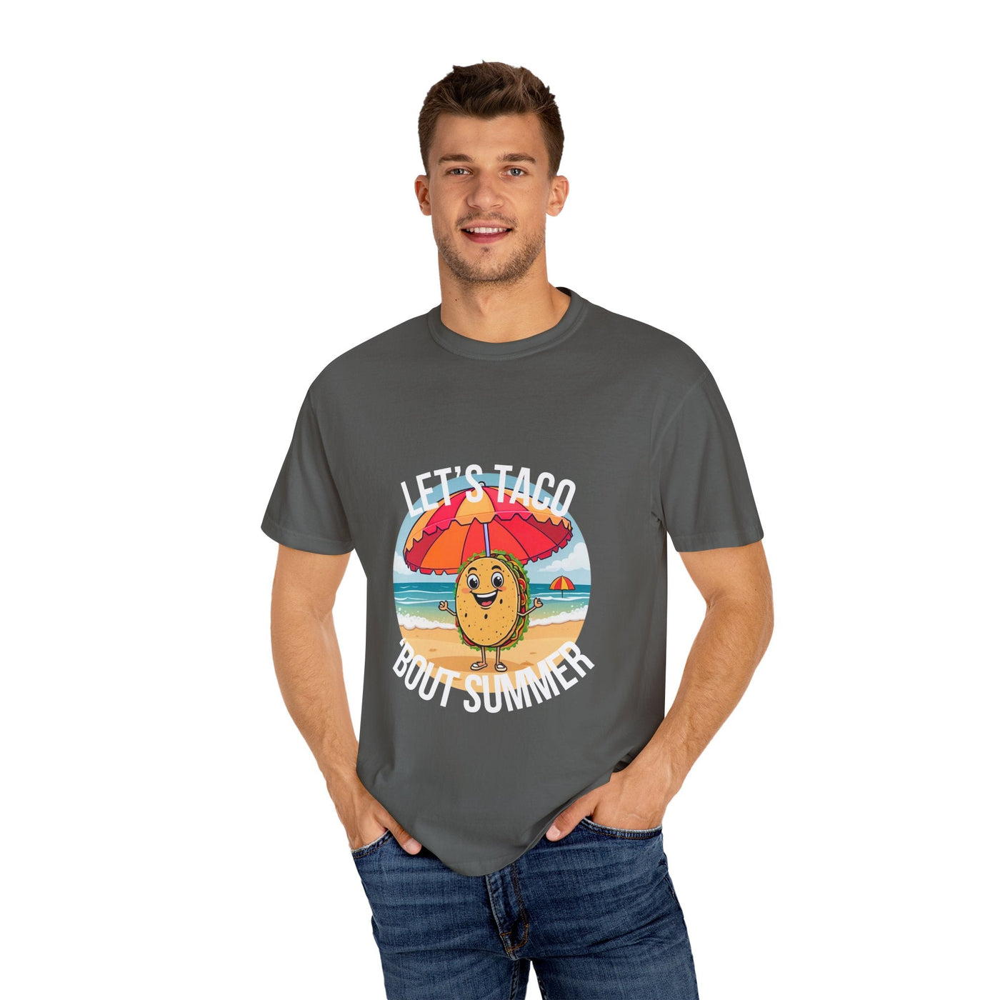 Summer Taco Unisex Tee - Taco 'Bout It! T-Shirt- Leah Tecx Design
