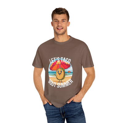 Summer Taco Unisex Tee - Taco 'Bout It! T-Shirt- Leah Tecx Design