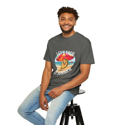 Summer Taco Unisex Tee - Taco 'Bout It! T-Shirt- Leah Tecx Design