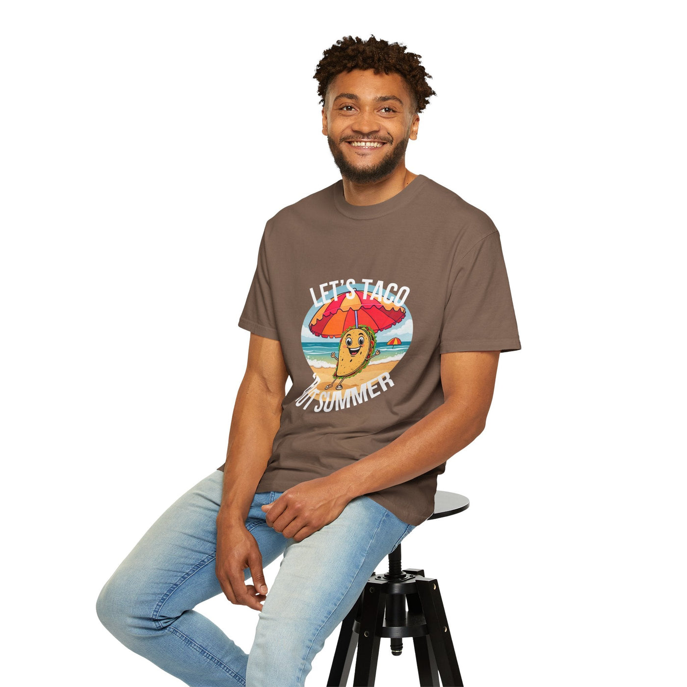 Summer Taco Unisex Tee - Taco 'Bout It! T-Shirt- Leah Tecx Design