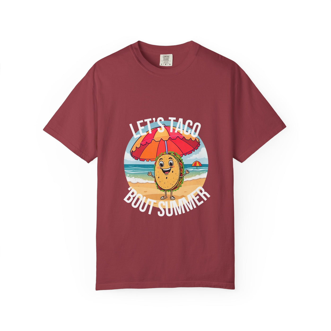 Summer Taco Unisex Tee - Taco 'Bout It! T-Shirt- Leah Tecx Design