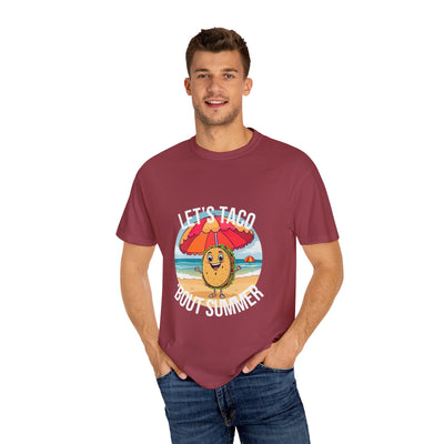 Summer Taco Unisex Tee - Taco 'Bout It! T-Shirt- Leah Tecx Design