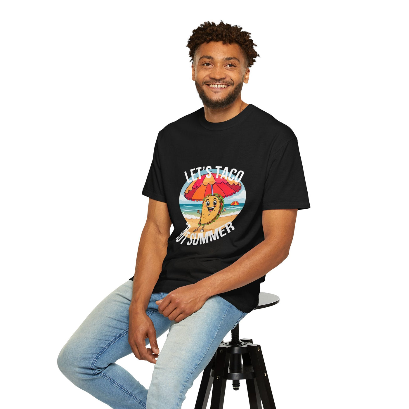 Summer Taco Unisex Tee - Taco 'Bout It! T-Shirt- Leah Tecx Design