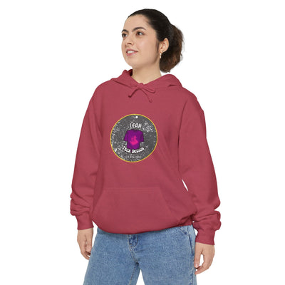 Colorful Unisex Hoodie - Vibrant Garment-Dyed Sweatshirt Hoodie- Leah Tecx Design