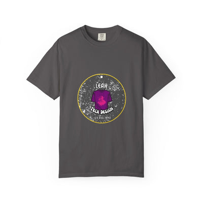 Cozy Custom Tee: The Ultimate Comfort Colors 1717 T-shirt - 100% Cotton, 58 Vibrant Options! T-Shirt- Leah Tecx Design