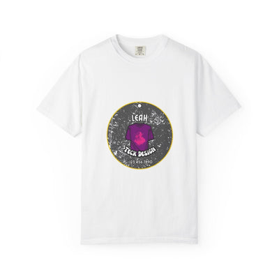 Cozy Custom Tee: The Ultimate Comfort Colors 1717 T-shirt - 100% Cotton, 58 Vibrant Options! T-Shirt- Leah Tecx Design