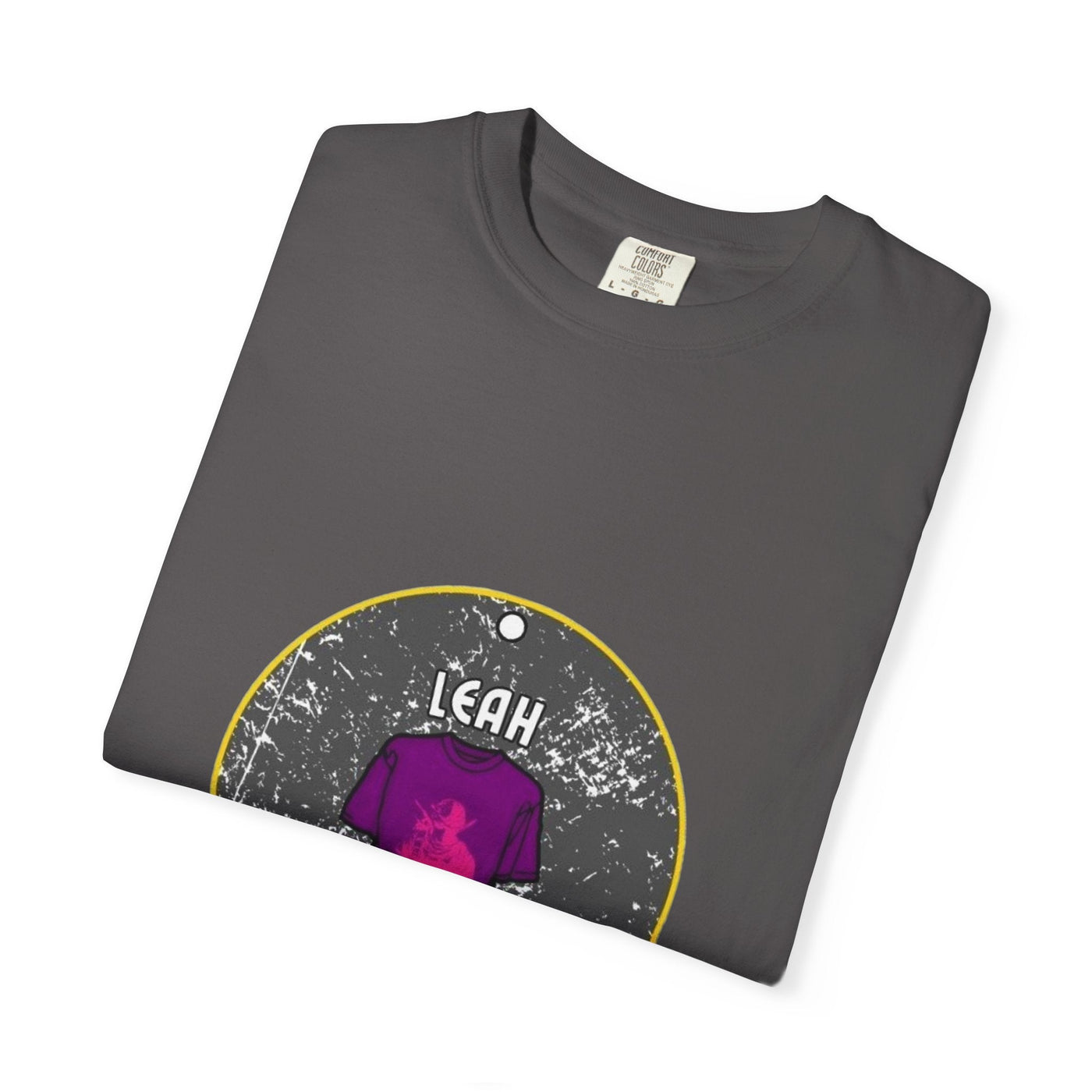 Cozy Custom Tee: The Ultimate Comfort Colors 1717 T-shirt - 100% Cotton, 58 Vibrant Options! T-Shirt- Leah Tecx Design