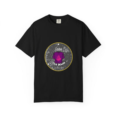 Cozy Custom Tee: The Ultimate Comfort Colors 1717 T-shirt - 100% Cotton, 58 Vibrant Options! T-Shirt- Leah Tecx Design