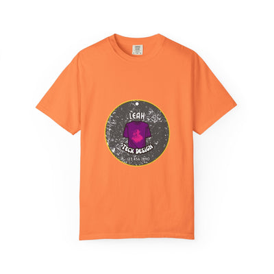 Cozy Custom Tee: The Ultimate Comfort Colors 1717 T-shirt - 100% Cotton, 58 Vibrant Options! T-Shirt- Leah Tecx Design