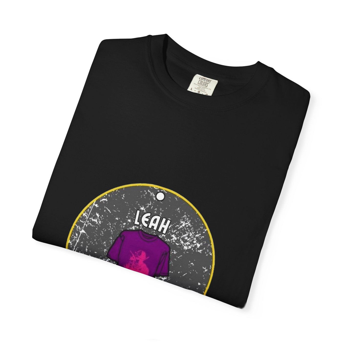 Cozy Custom Tee: The Ultimate Comfort Colors 1717 T-shirt - 100% Cotton, 58 Vibrant Options! T-Shirt- Leah Tecx Design
