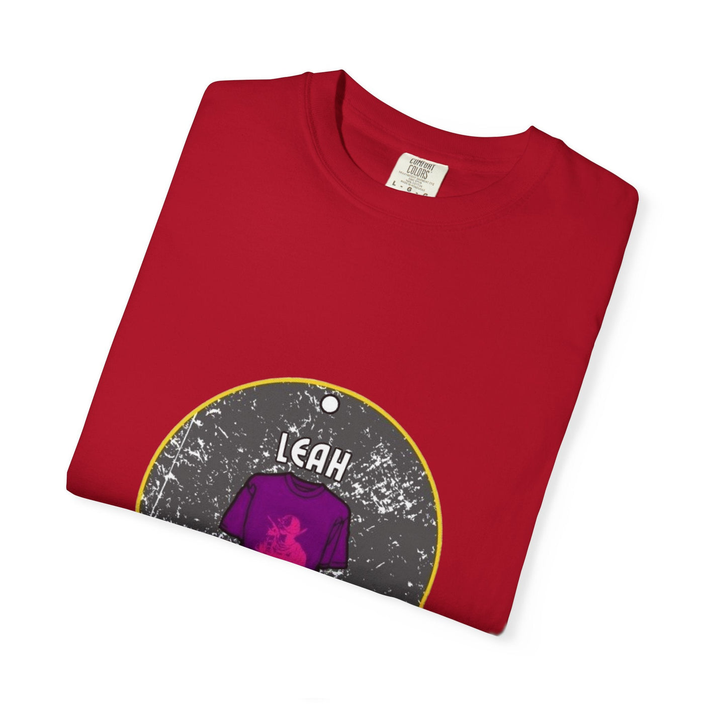 Cozy Custom Tee: The Ultimate Comfort Colors 1717 T-shirt - 100% Cotton, 58 Vibrant Options! T-Shirt- Leah Tecx Design