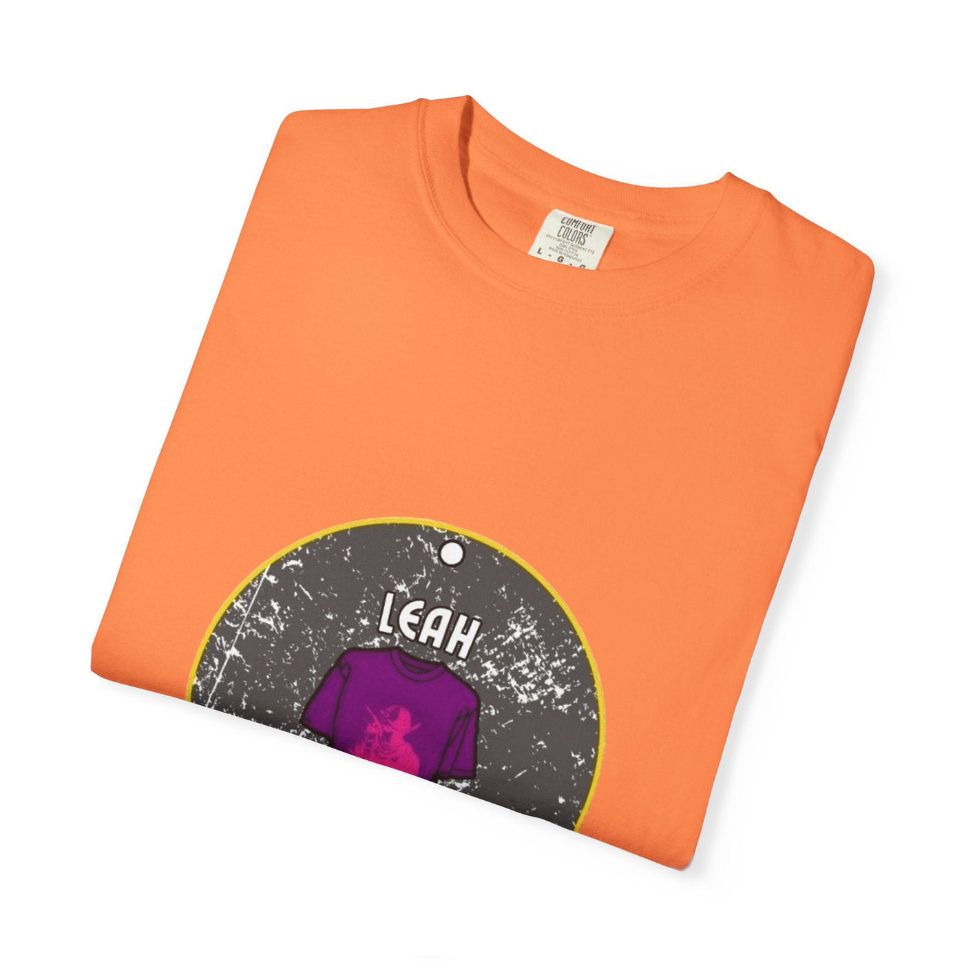 Cozy Custom Tee: The Ultimate Comfort Colors 1717 T-shirt - 100% Cotton, 58 Vibrant Options! T-Shirt- Leah Tecx Design